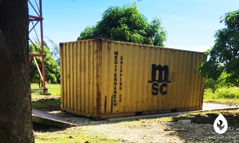 Light from Light • The Container has Arrived!
